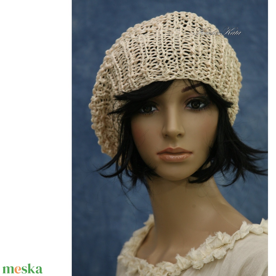 BEANIE / körte - trendi kézzel kötött pamut-lenes selyem sapka / peach - ruha & divat - sál, sapka, kendő - sapka - Meska.hu BEANIE / körte - trendi kézzel kötött pamut-lenes selyem sapka / peach - ruha & divat - sál, sapka, kendő - sapka - Meska.hu