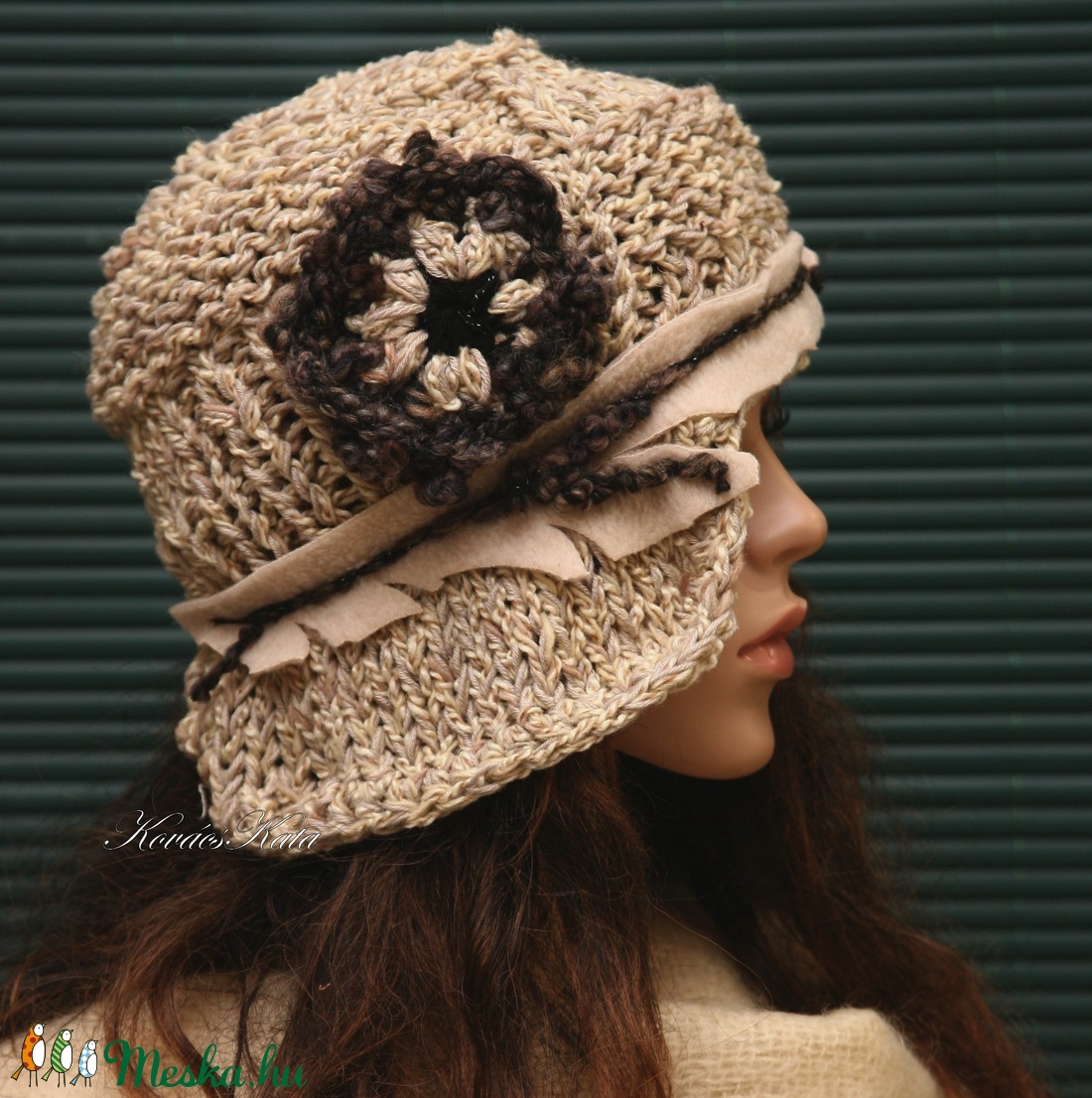 CLOCHE-ART kötött design kalap - ruha & divat - sál, sapka, kendő - kalap - Meska.hu CLOCHE-ART kötött design kalap - ruha & divat - sál, sapka, kendő - kalap - Meska.hu