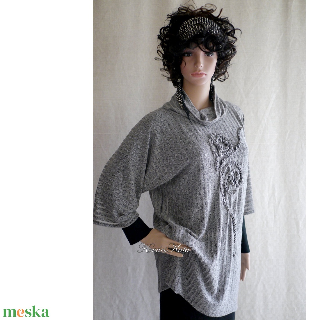 CSIGÁS PULCSI - lagenlook kötött tunika - ruha & divat - női ruha - pulóver - Meska.hu CSIGÁS PULCSI - lagenlook kötött tunika - ruha & divat - női ruha - pulóver - Meska.hu
