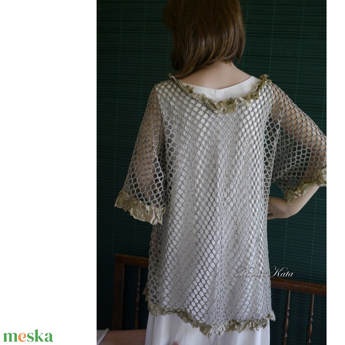 NECC-KABÁTKA - artsy lagenlook - ruha & divat - női ruha - bolero - Meska.hu NECC-KABÁTKA - artsy lagenlook - ruha & divat - női ruha - bolero - Meska.hu