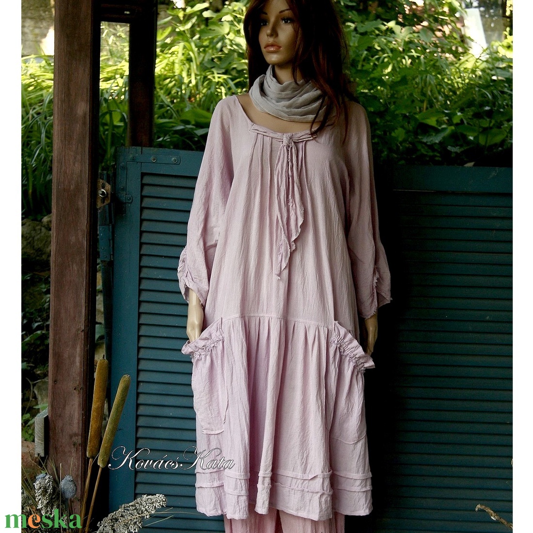 IBI -RUHA / pasztellek - artsy lagenlook flapper-ruha,kismamaruha - ruha & divat - női ruha - ruha - Meska.hu IBI -RUHA / pasztellek - artsy lagenlook flapper-ruha,kismamaruha - ruha & divat - női ruha - ruha - Meska.hu