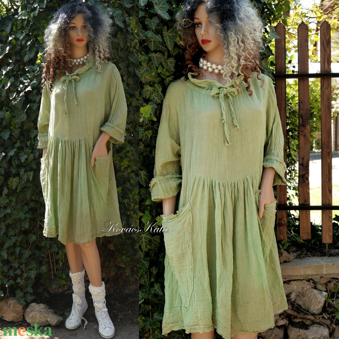 ANTHEA / borsóhéj - babydoll-ruha, kismama ruha - ruha & divat - női ruha - kismamaruha - Meska.hu ANTHEA / borsóhéj - babydoll-ruha, kismama ruha - ruha & divat - női ruha - kismamaruha - Meska.hu