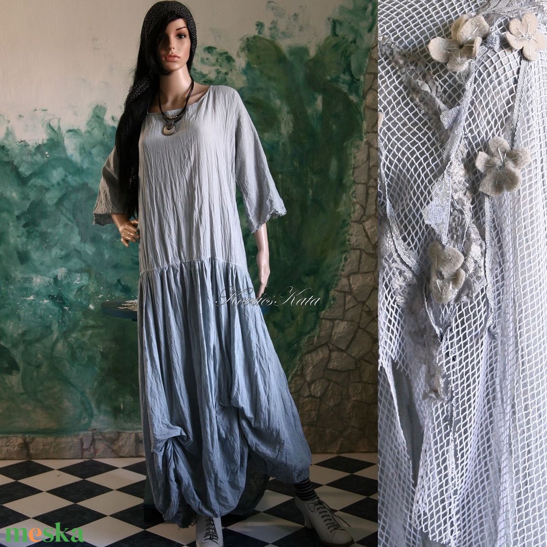 RACHEL - lagenlook hosszú-ruha - ruha & divat - női ruha - ruha - Meska.hu RACHEL - lagenlook hosszú-ruha - ruha & divat - női ruha - ruha - Meska.hu