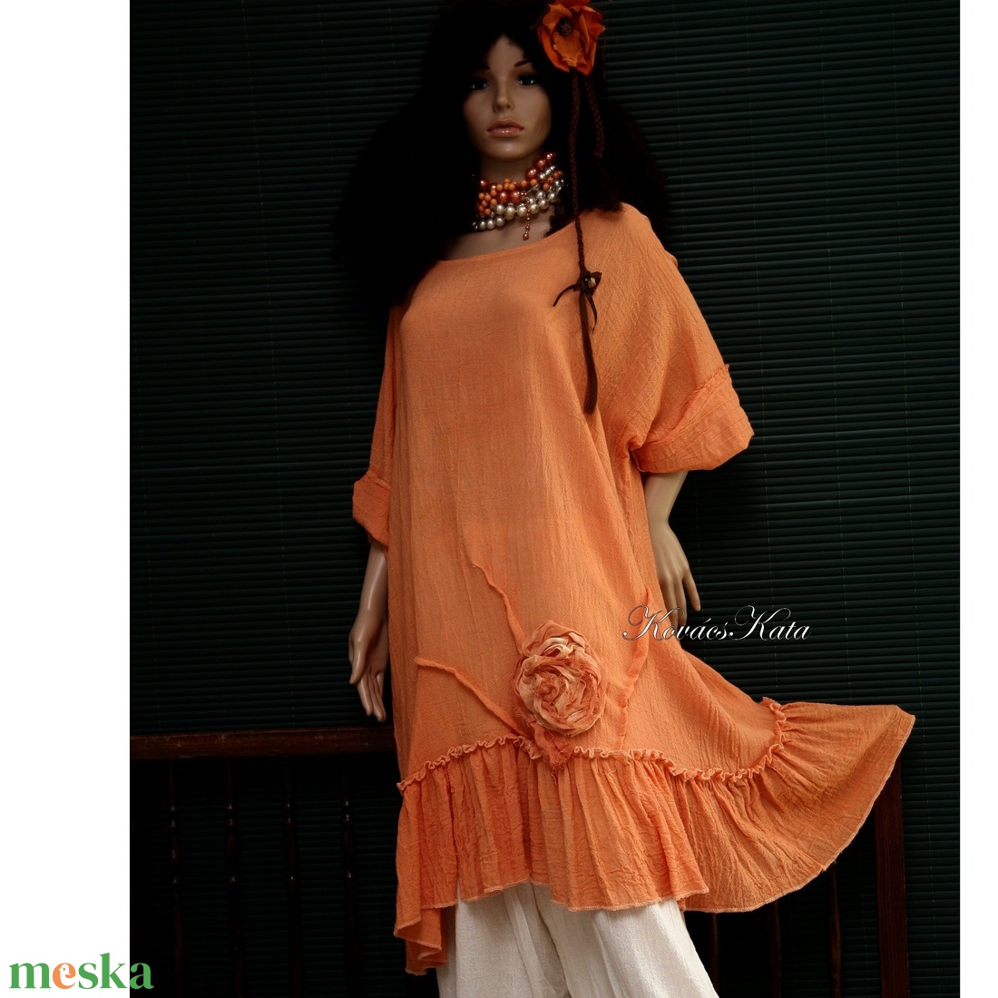 GINA - lagenlook tunikaruha XXL - ruha & divat - női ruha - tunika - Meska.hu GINA - lagenlook tunikaruha XXL - ruha & divat - női ruha - tunika - Meska.hu