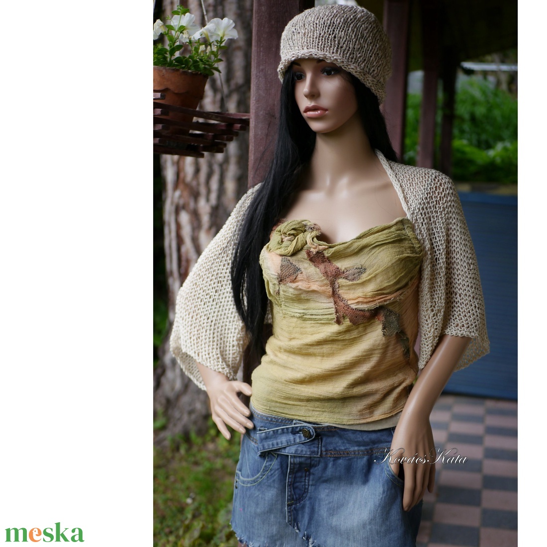 NIMFA-TOP - grunge design felső - ruha & divat - női ruha - top - Meska.hu NIMFA-TOP - grunge design felső - ruha & divat - női ruha - top - Meska.hu