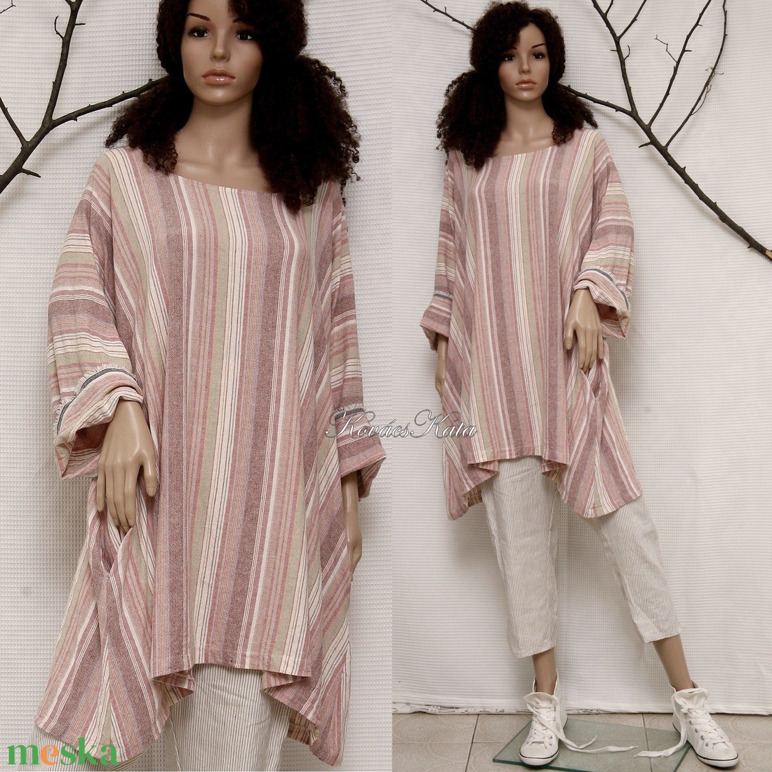 ETNO TUNIKA - lagenlook design - ruha & divat - női ruha - tunika - Meska.hu ETNO TUNIKA - lagenlook design - ruha & divat - női ruha - tunika - Meska.hu