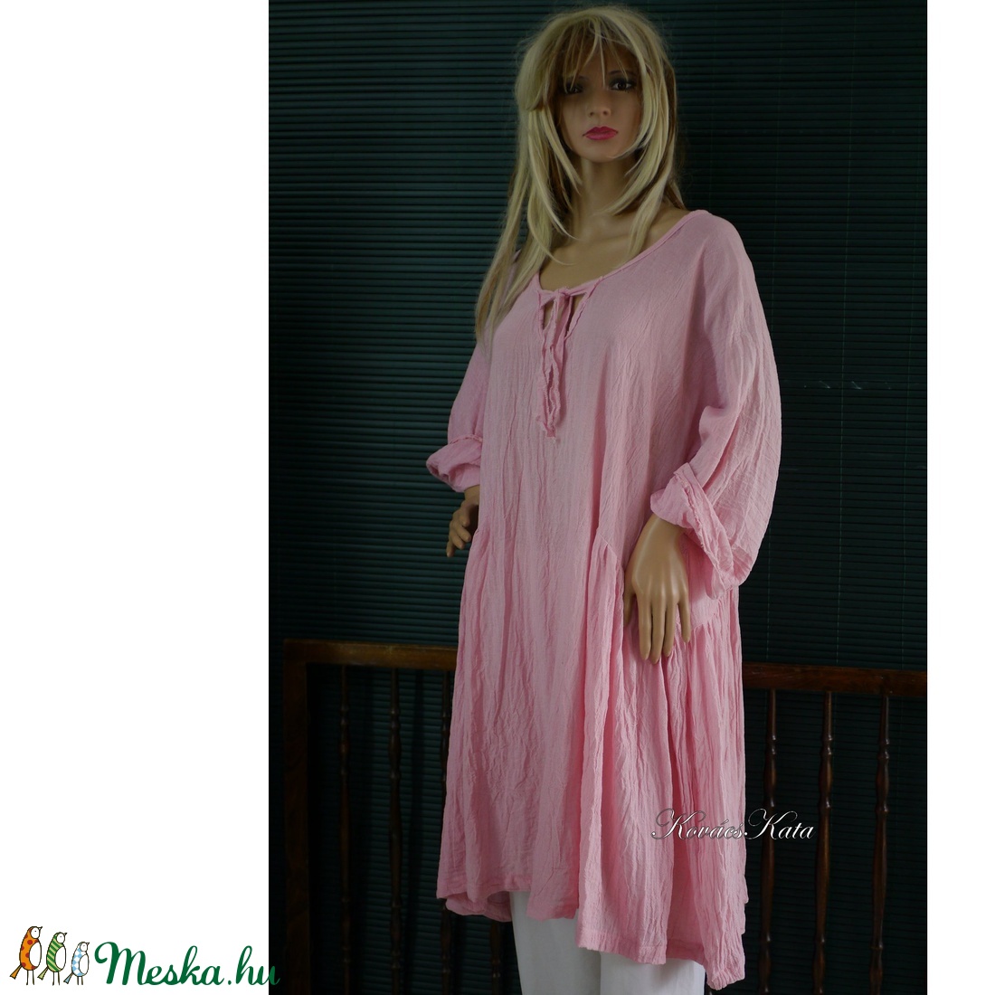 PAULA XXL - színekben rendelhető lagenlook vászon tunika - ruha & divat - női ruha - tunika - Meska.hu PAULA XXL - színekben rendelhető lagenlook vászon tunika - ruha & divat - női ruha - tunika - Meska.hu