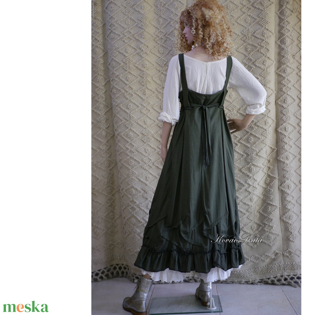 ARTSY SLIP - lagenlook design kötényruha - ruha & divat - női ruha - ruha - Meska.hu ARTSY SLIP - lagenlook design kötényruha - ruha & divat - női ruha - ruha - Meska.hu