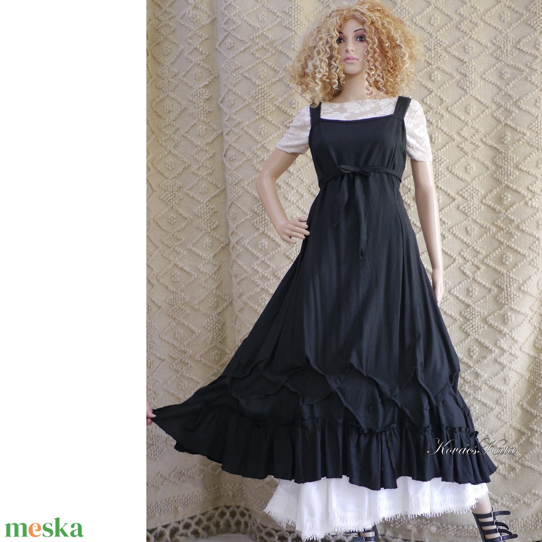 ÉBEN - lagenlook design lenvászon kötényruha - ruha & divat - női ruha - ruha - Meska.hu ÉBEN - lagenlook design lenvászon kötényruha - ruha & divat - női ruha - ruha - Meska.hu