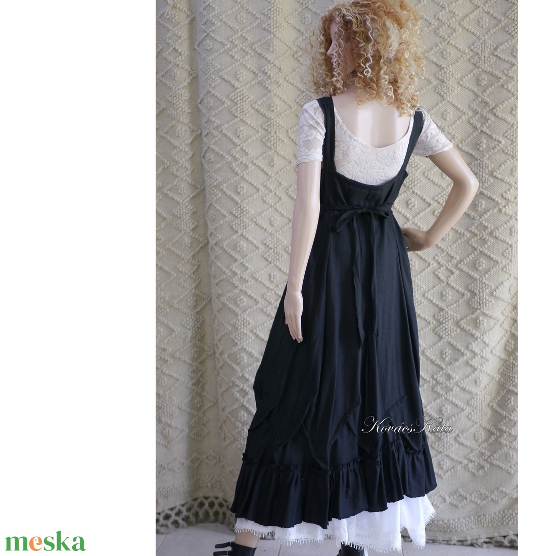 ÉBEN - lagenlook design lenvászon kötényruha - ruha & divat - női ruha - ruha - Meska.hu ÉBEN - lagenlook design lenvászon kötényruha - ruha & divat - női ruha - ruha - Meska.hu