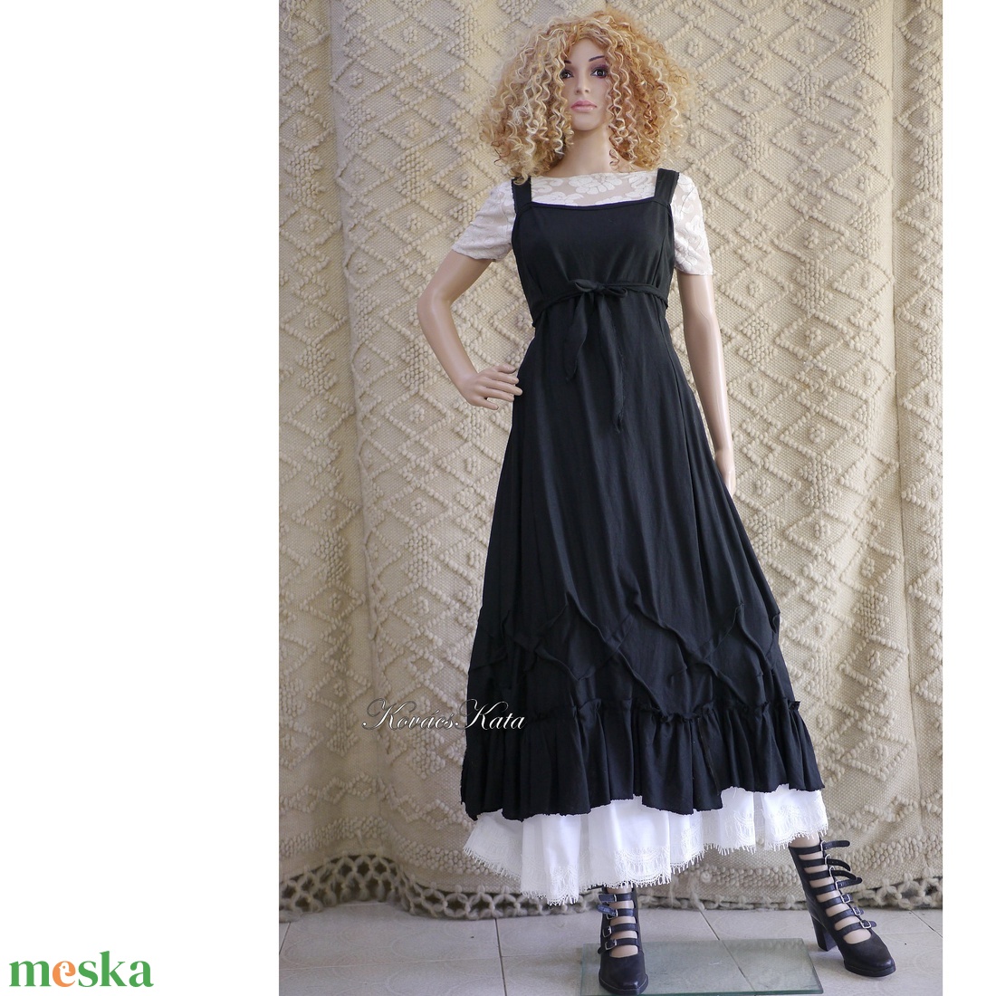 ÉBEN - lagenlook design lenvászon kötényruha - ruha & divat - női ruha - ruha - Meska.hu ÉBEN - lagenlook design lenvászon kötényruha - ruha & divat - női ruha - ruha - Meska.hu
