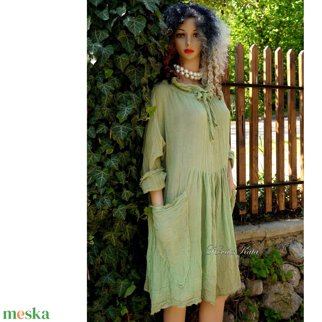 ANTHEA / borsóhéj - babydoll-ruha, kismama ruha - ruha & divat - női ruha - kismamaruha - Meska.hu ANTHEA / borsóhéj - babydoll-ruha, kismama ruha - ruha & divat - női ruha - kismamaruha - Meska.hu