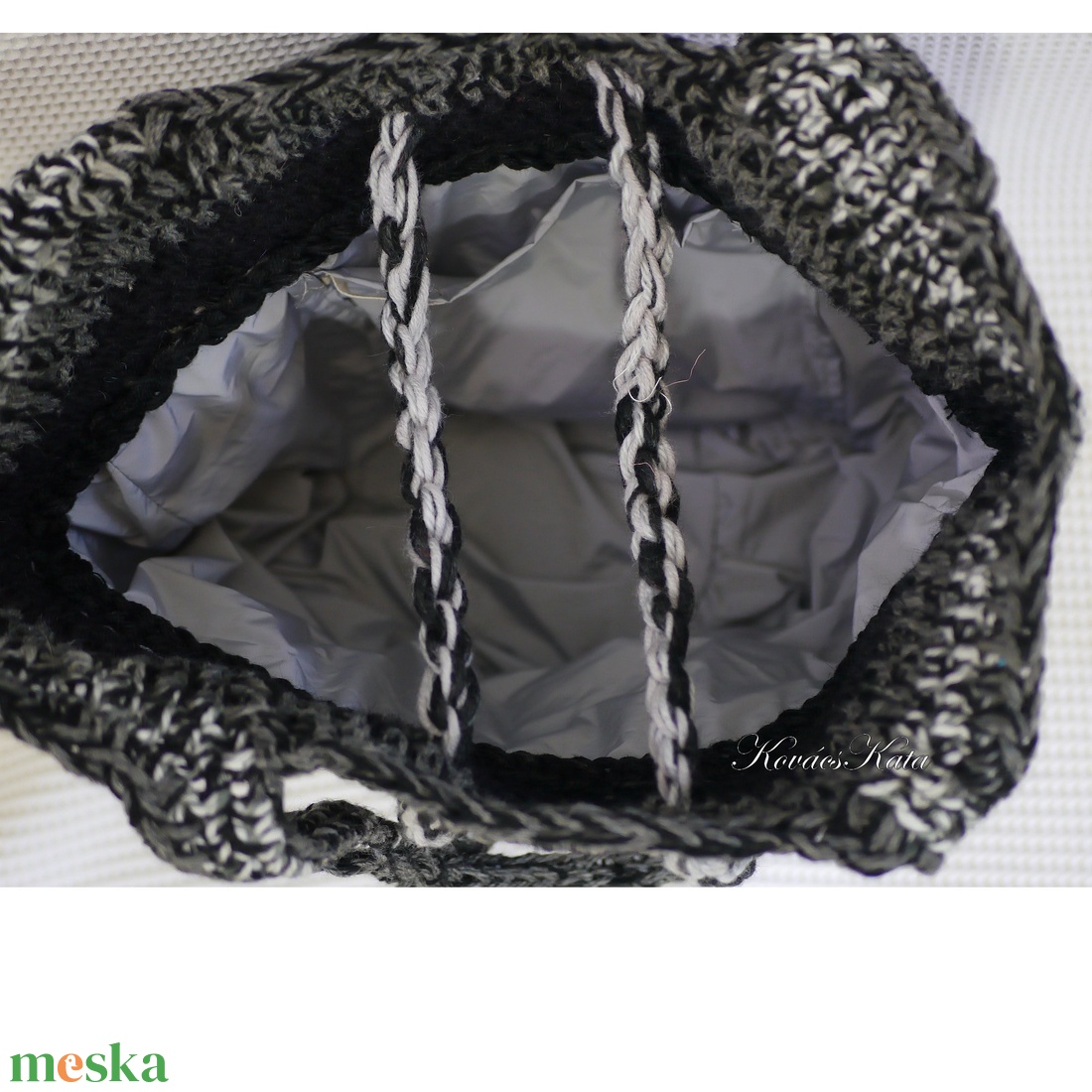 HEXE-BAG / szürke - horgolt kosár táska - táska & tok - kézitáska & válltáska - válltáska - Meska.hu HEXE-BAG / szürke - horgolt kosár táska - táska & tok - kézitáska & válltáska - válltáska - Meska.hu
