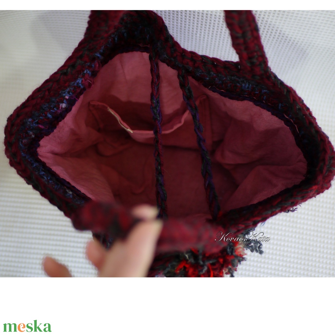 HEXE-BAG / bordó - horgolt kosár táska - táska & tok - kézitáska & válltáska - válltáska - Meska.hu HEXE-BAG / bordó - horgolt kosár táska - táska & tok - kézitáska & válltáska - válltáska - Meska.hu