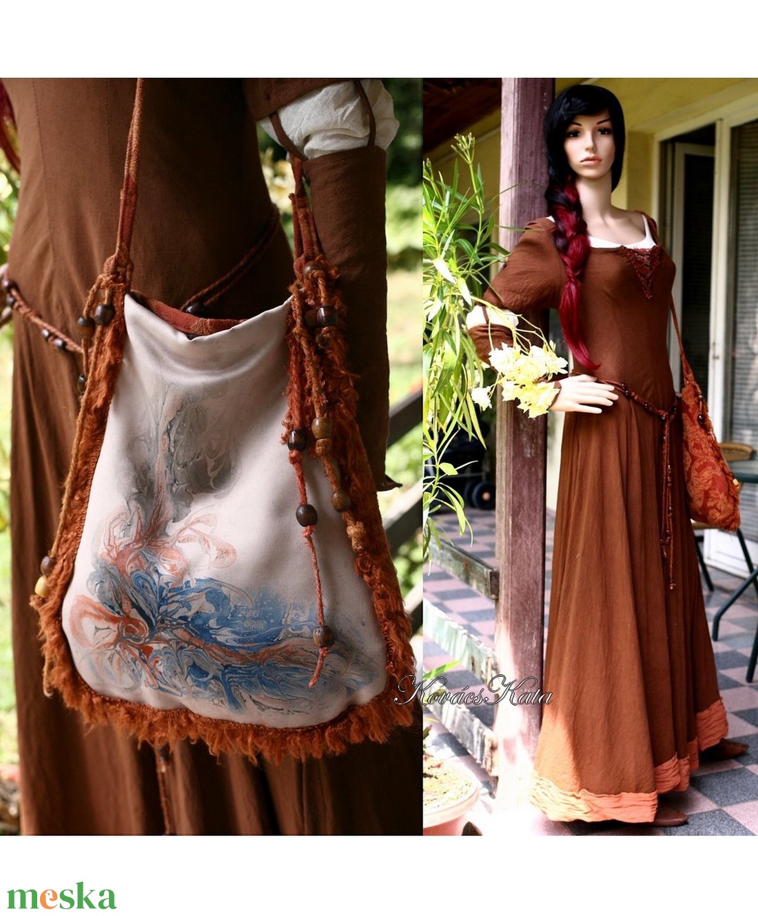 LADY CLARE kirtle replika - gótikus design ruha Waterhouse festménye nyomán - ruha & divat - női ruha - ruha - Meska.hu LADY CLARE kirtle replika - gótikus design ruha Waterhouse festménye nyomán - ruha & divat - női ruha - ruha - Meska.hu