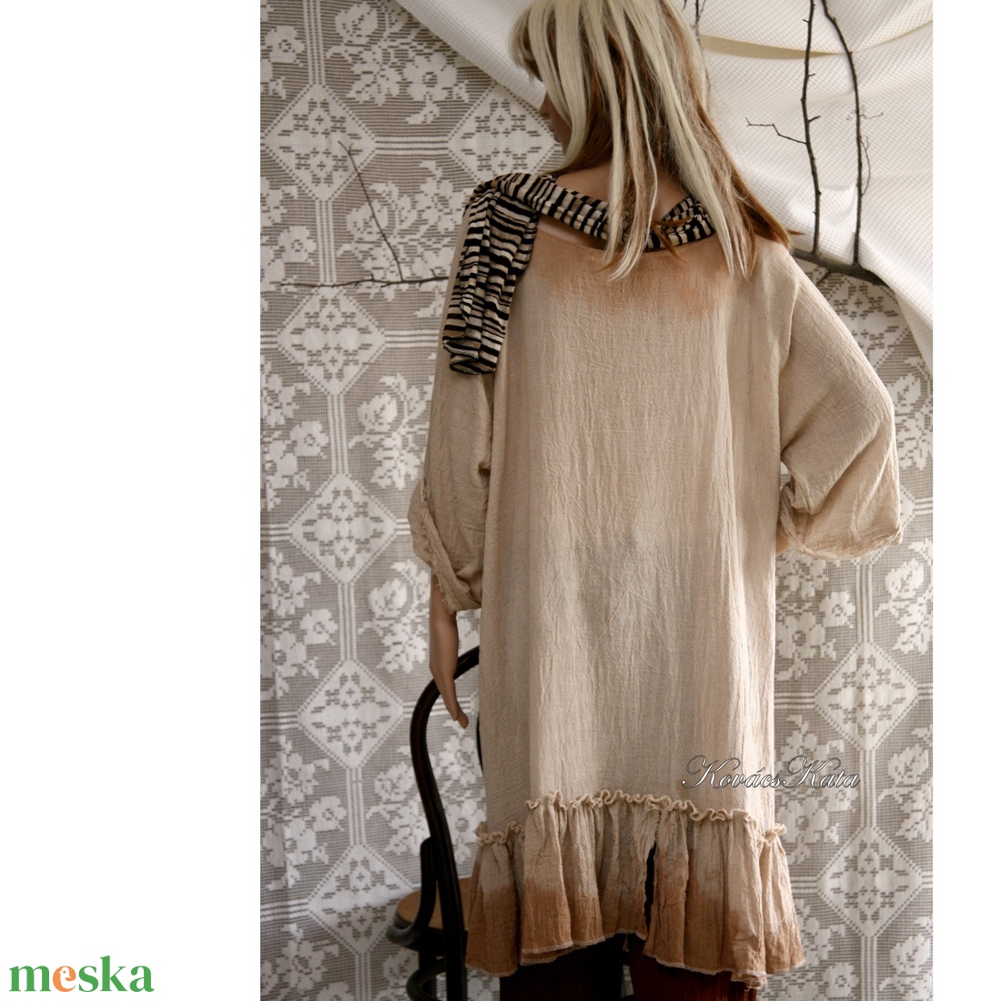 GIGI / mogyoró - artsy lagenlook tunika ruha - ruha & divat - női ruha - tunika - Meska.hu GIGI / mogyoró - artsy lagenlook tunika ruha - ruha & divat - női ruha - tunika - Meska.hu
