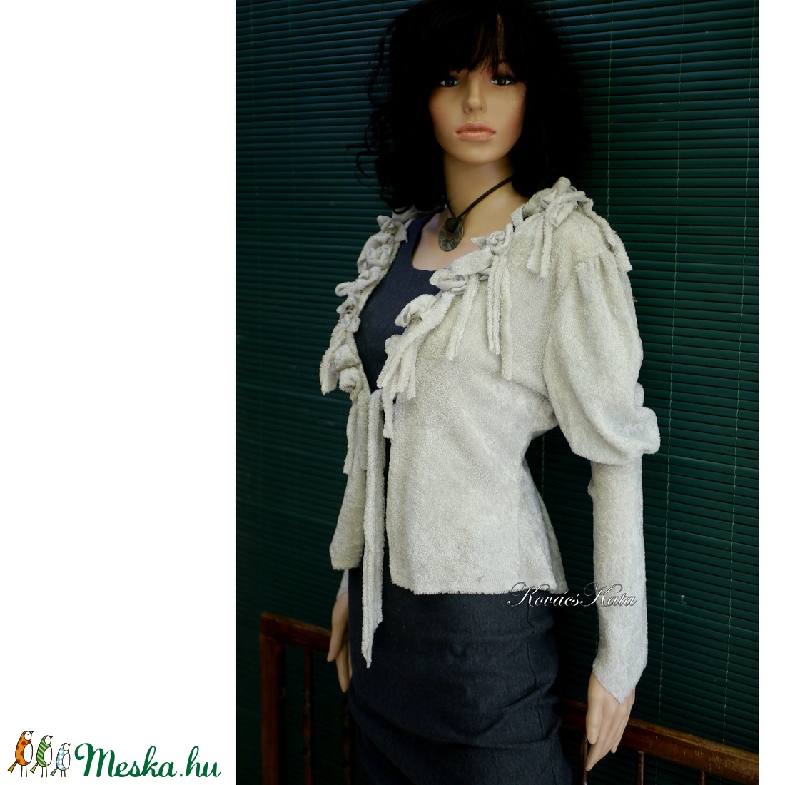 ZSENÍLIA - shabby chic kabátka, kardigán - ruha & divat - női ruha - pulóver - Meska.hu ZSENÍLIA - shabby chic kabátka, kardigán - ruha & divat - női ruha - pulóver - Meska.hu