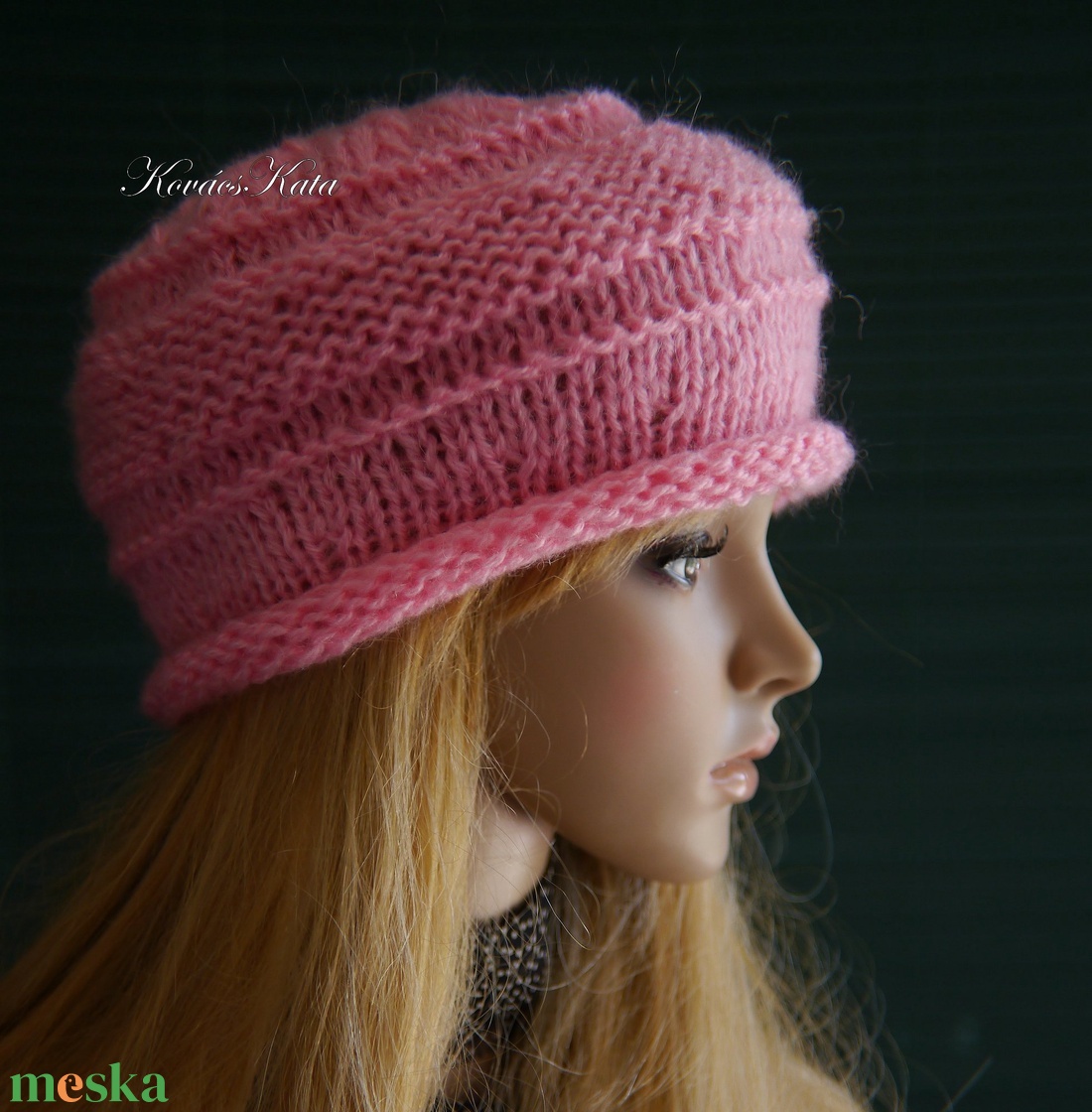 VIVIEN - kézzel kötött mohair sapka / pink - ruha & divat - sál, sapka, kendő - sapka - Meska.hu VIVIEN - kézzel kötött mohair sapka / pink - ruha & divat - sál, sapka, kendő - sapka - Meska.hu