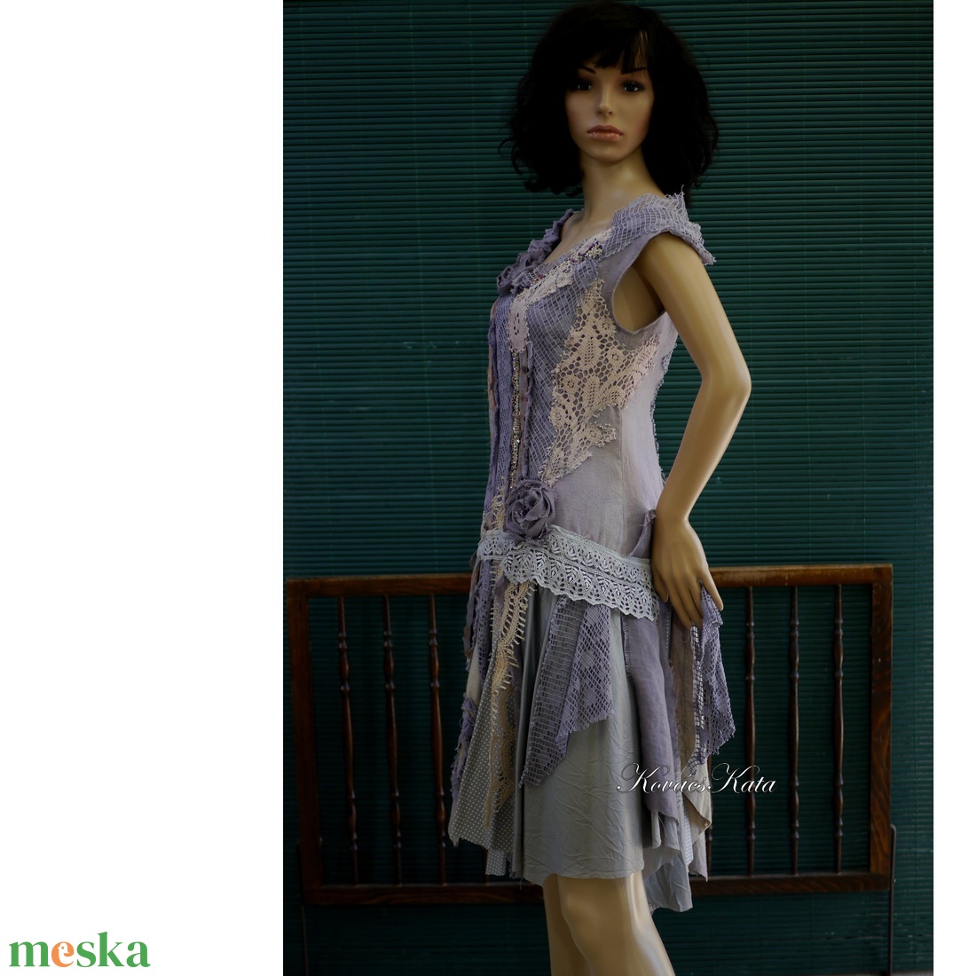 HORTENZIA - shabby chic art-design ruha - ruha & divat - női ruha - ruha - Meska.hu HORTENZIA - shabby chic art-design ruha - ruha & divat - női ruha - ruha - Meska.hu