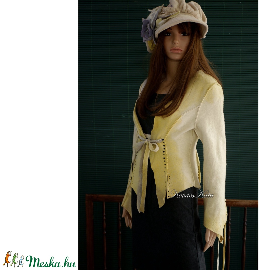 FILC-JACKET - romantikus design-kabátka - ruha & divat - női ruha - kabát - Meska.hu