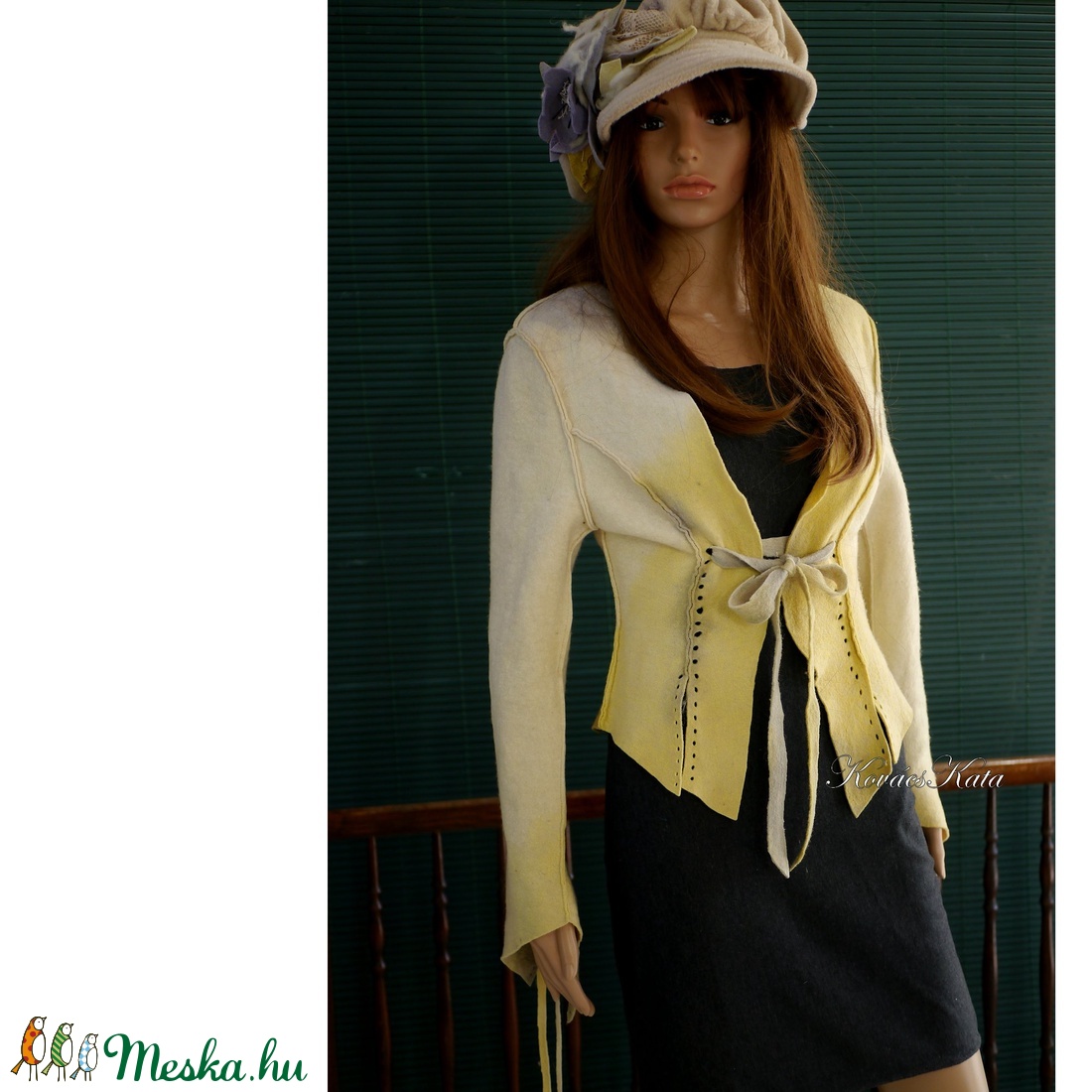 FILC-JACKET - romantikus design-kabátka - ruha & divat - női ruha - kabát - Meska.hu