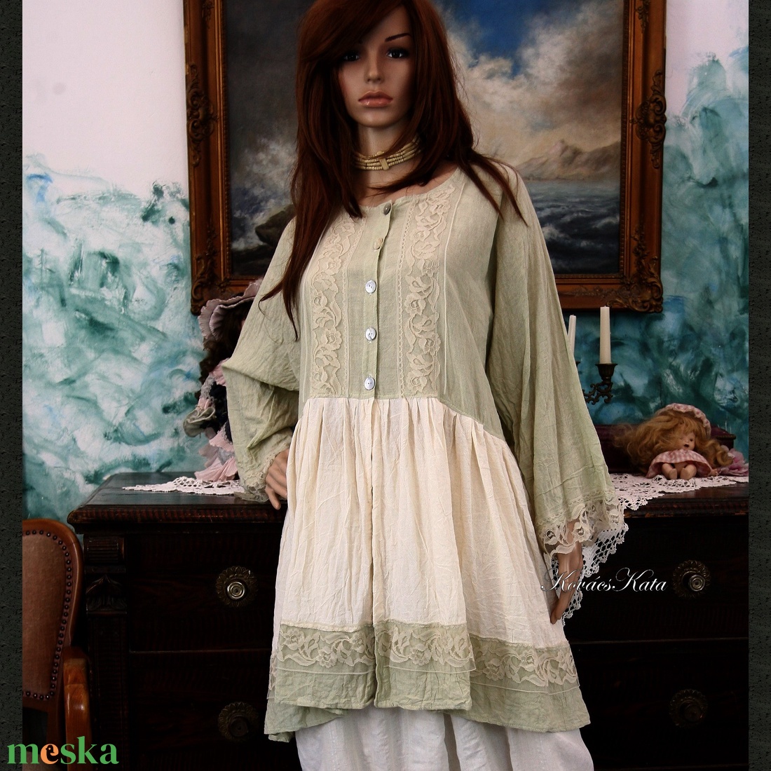BABE - baby-doll ing-kabátka - ruha & divat - női ruha - kismamaruha - Meska.hu BABE - baby-doll ing-kabátka - ruha & divat - női ruha - kismamaruha - Meska.hu