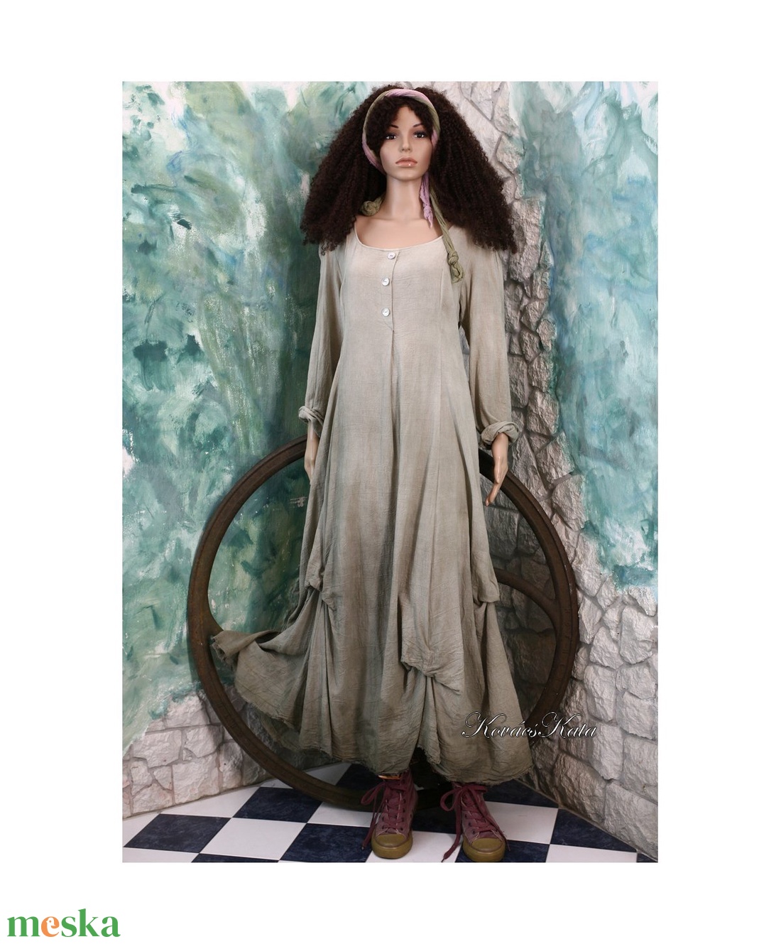 BEATRICE - romantikus design-ruha / jade - ruha & divat - női ruha - ruha - Meska.hu