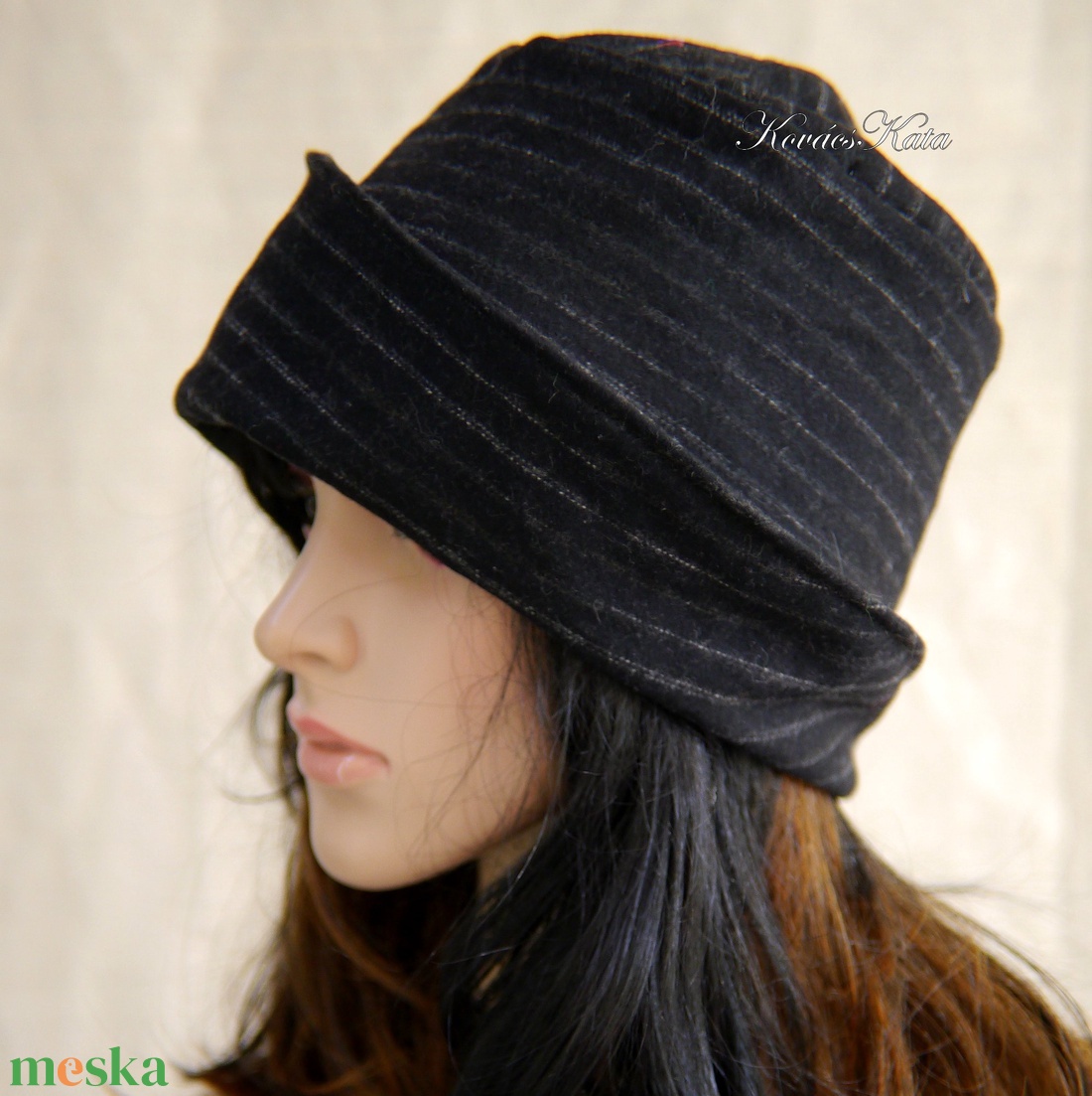 MARA cloche - gyapjú flapper design kalap - ruha & divat - sál, sapka, kendő - kalap - Meska.hu MARA cloche - gyapjú flapper design kalap - ruha & divat - sál, sapka, kendő - kalap - Meska.hu