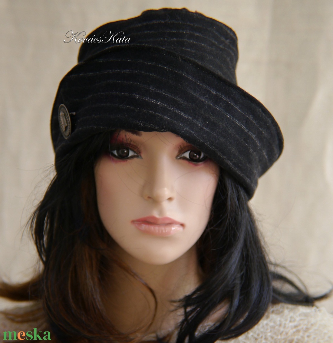 MARA cloche - gyapjú flapper design kalap - ruha & divat - sál, sapka, kendő - kalap - Meska.hu MARA cloche - gyapjú flapper design kalap - ruha & divat - sál, sapka, kendő - kalap - Meska.hu
