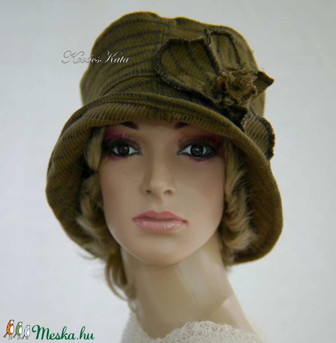FRIDA CLOCHE XL - gyapjú design kalap / tabak - ruha & divat - sál, sapka, kendő - kalap - Meska.hu FRIDA CLOCHE XL - gyapjú design kalap / tabak - ruha & divat - sál, sapka, kendő - kalap - Meska.hu