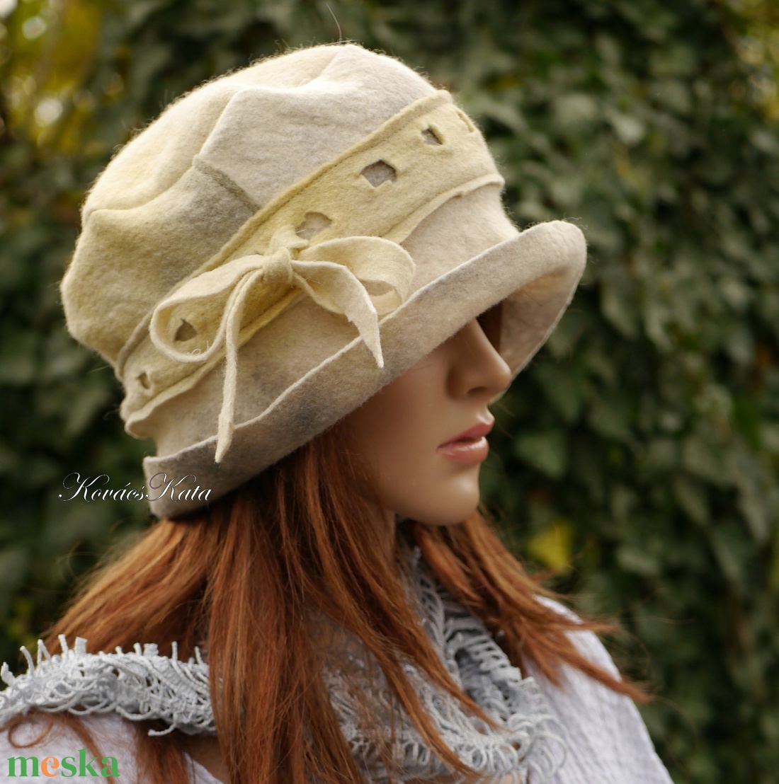 CILI-CLOCHE - bohém design filc kalap - ruha & divat - sál, sapka, kendő - kalap - Meska.hu CILI-CLOCHE - bohém design filc kalap - ruha & divat - sál, sapka, kendő - kalap - Meska.hu