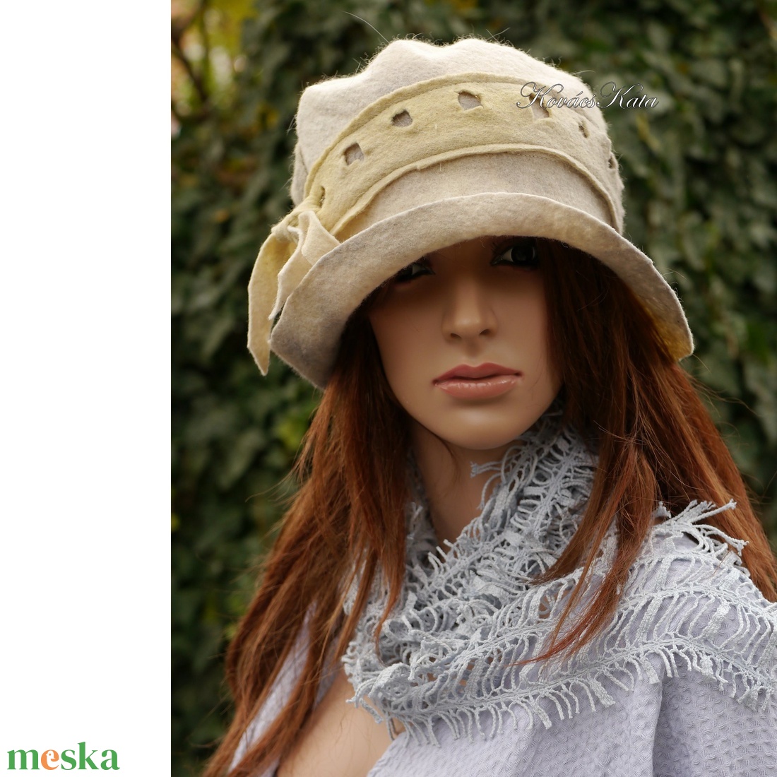 CILI-CLOCHE - bohém design filc kalap - ruha & divat - sál, sapka, kendő - kalap - Meska.hu CILI-CLOCHE - bohém design filc kalap - ruha & divat - sál, sapka, kendő - kalap - Meska.hu