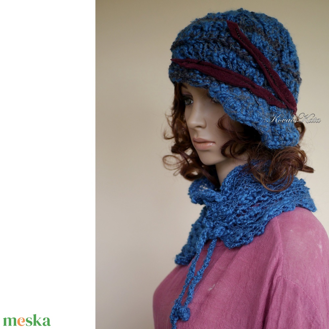 CLOCHE-ART . kézzel kötött kalap nyakmelegítővel - ruha & divat - sál, sapka, kendő - sapka & sál szett - Meska.hu CLOCHE-ART . kézzel kötött kalap nyakmelegítővel - ruha & divat - sál, sapka, kendő - sapka & sál szett - Meska.hu