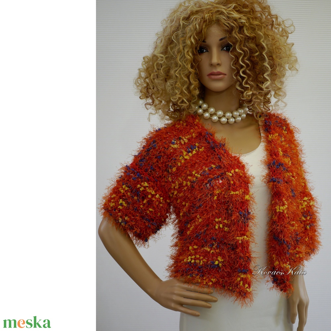 FRINGE SHAWL - extra-vastag kézzel kötött hosszú-rojtos sál / narancs - ruha & divat - sál, sapka, kendő - sál - Meska.hu FRINGE SHAWL - extra-vastag kézzel kötött hosszú-rojtos sál / narancs - ruha & divat - sál, sapka, kendő - sál - Meska.hu