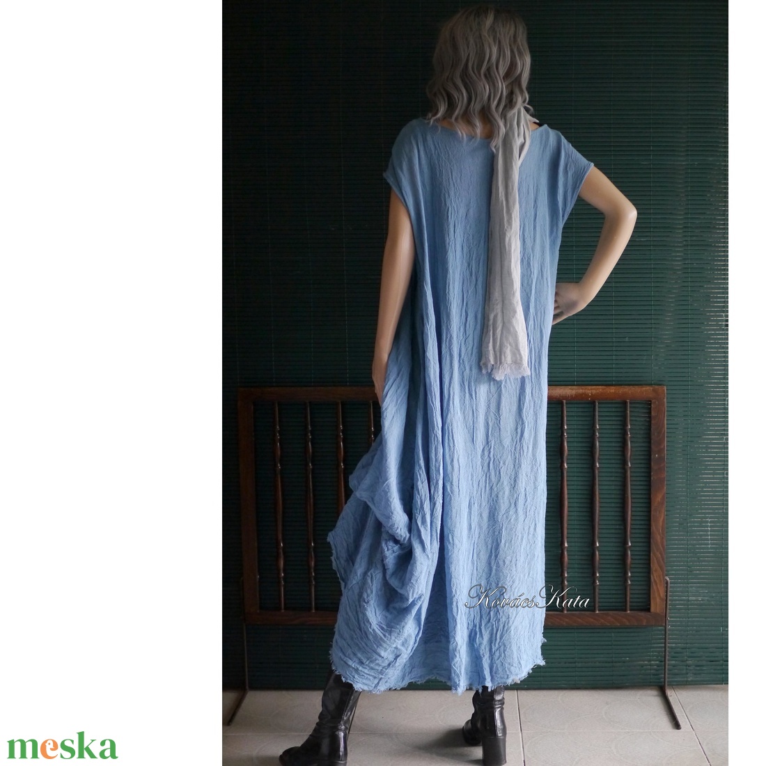 KIM / farmerkék - lagenlook design ruha XXL - ruha & divat - női ruha - ruha - Meska.hu KIM / farmerkék - lagenlook design ruha XXL - ruha & divat - női ruha - ruha - Meska.hu