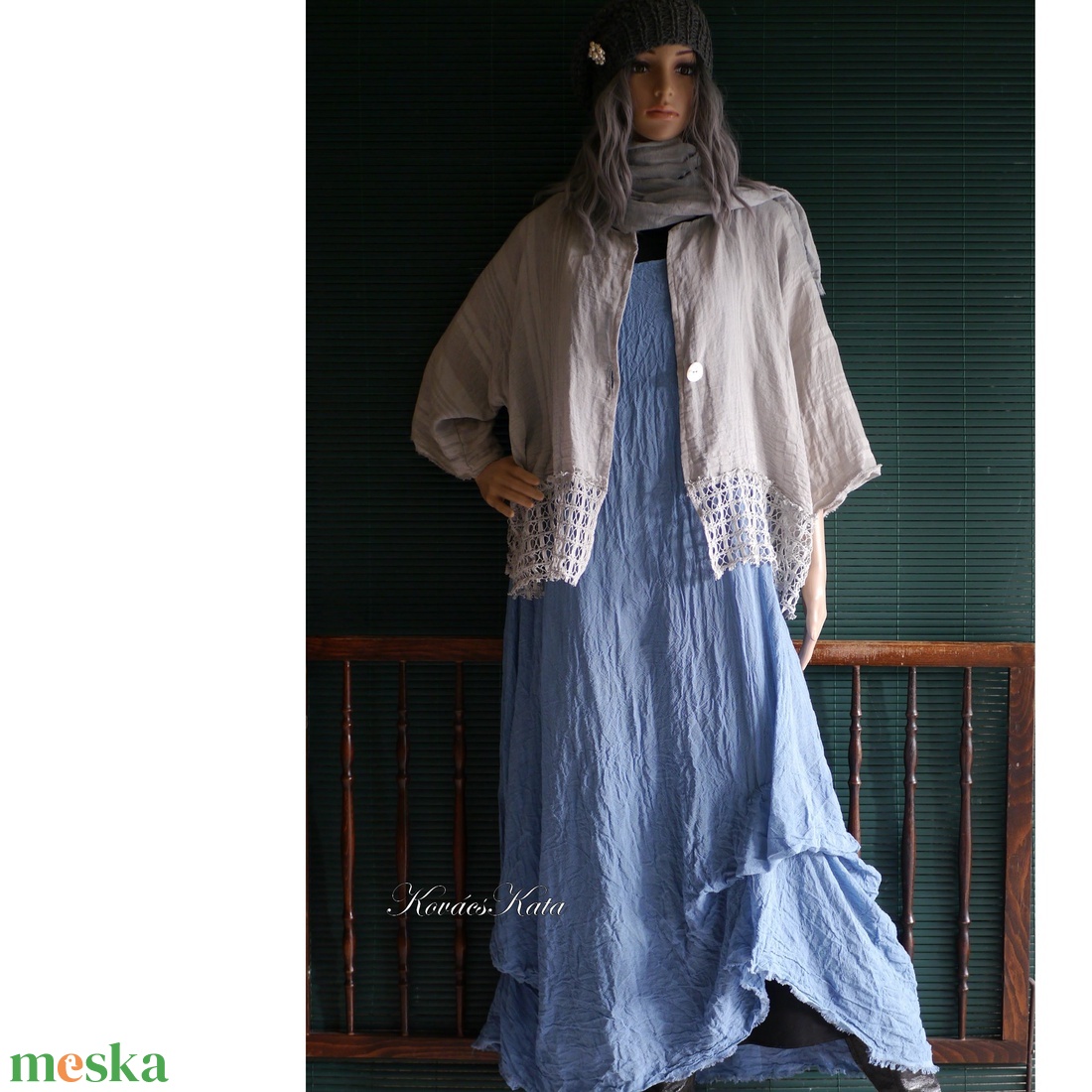 KIM / farmerkék - lagenlook design ruha XXL - ruha & divat - női ruha - ruha - Meska.hu KIM / farmerkék - lagenlook design ruha XXL - ruha & divat - női ruha - ruha - Meska.hu