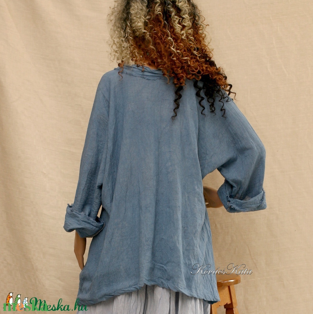 RUBY - lagenlook tunika / farmerkék - ruha & divat - női ruha - tunika - Meska.hu RUBY - lagenlook tunika / farmerkék - ruha & divat - női ruha - tunika - Meska.hu