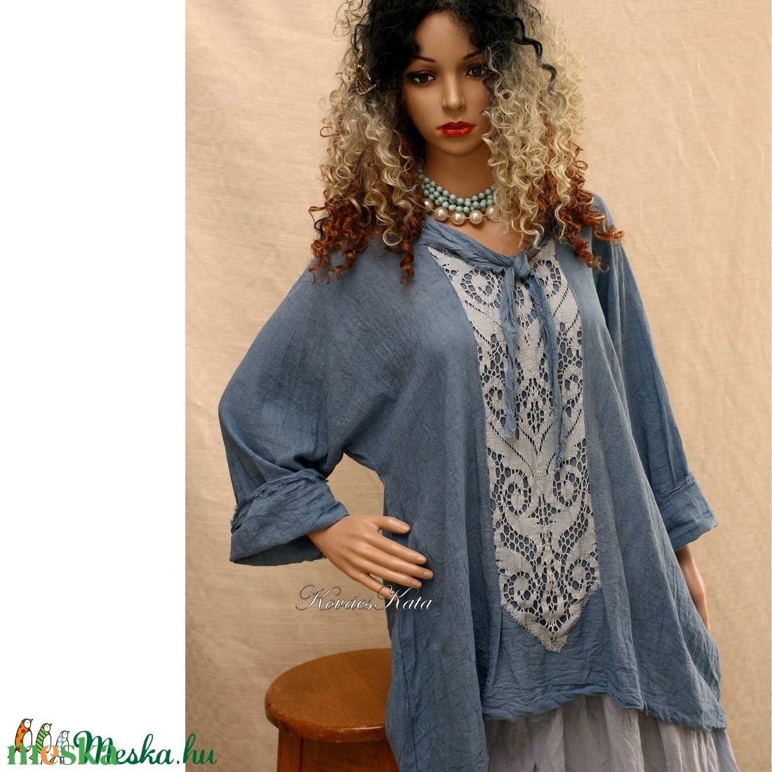 RUBY - lagenlook tunika / farmerkék - ruha & divat - női ruha - tunika - Meska.hu RUBY - lagenlook tunika / farmerkék - ruha & divat - női ruha - tunika - Meska.hu