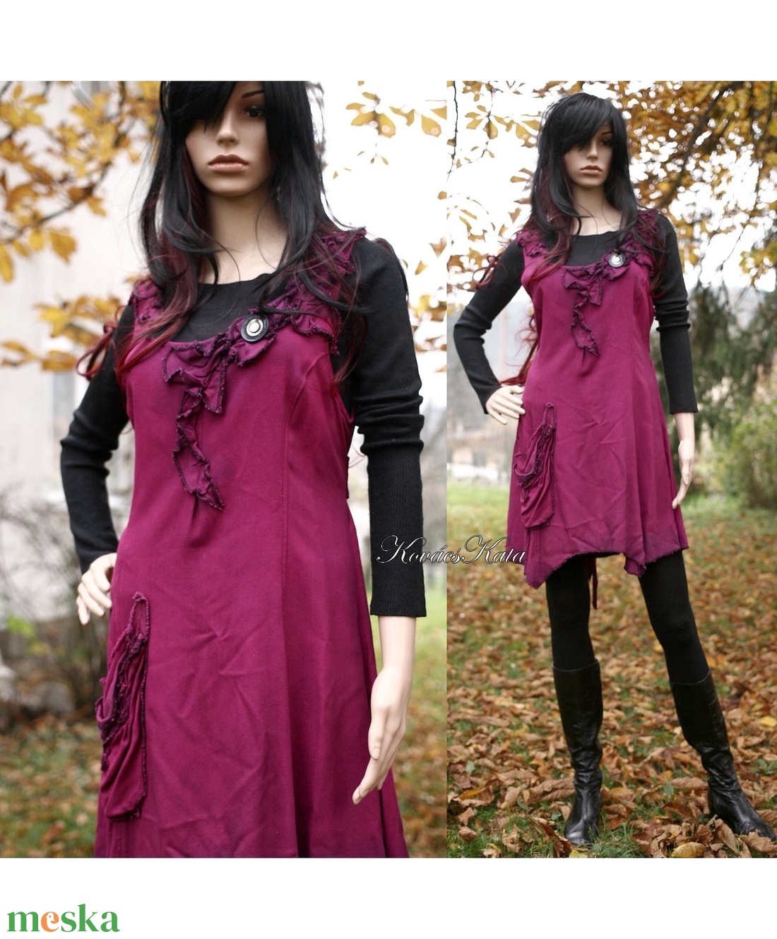 MAGGIE - design-kötényruha - ruha & divat - női ruha - ruha - Meska.hu MAGGIE - design-kötényruha - ruha & divat - női ruha - ruha - Meska.hu