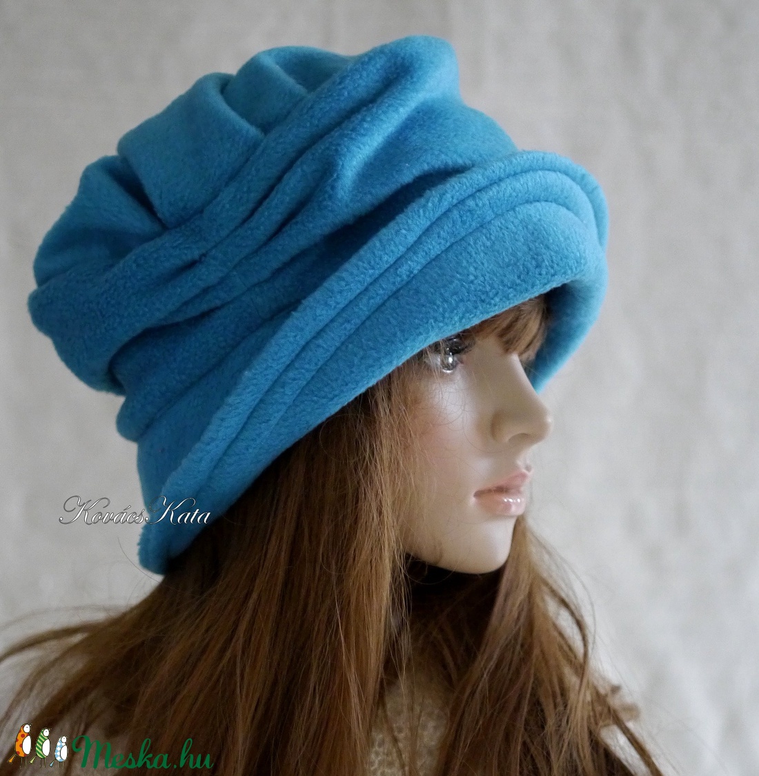 ERNA cloche - polár flapper kalap / türkiz - ruha & divat - sál, sapka, kendő - kalap - Meska.hu ERNA cloche - polár flapper kalap / türkiz - ruha & divat - sál, sapka, kendő - kalap - Meska.hu