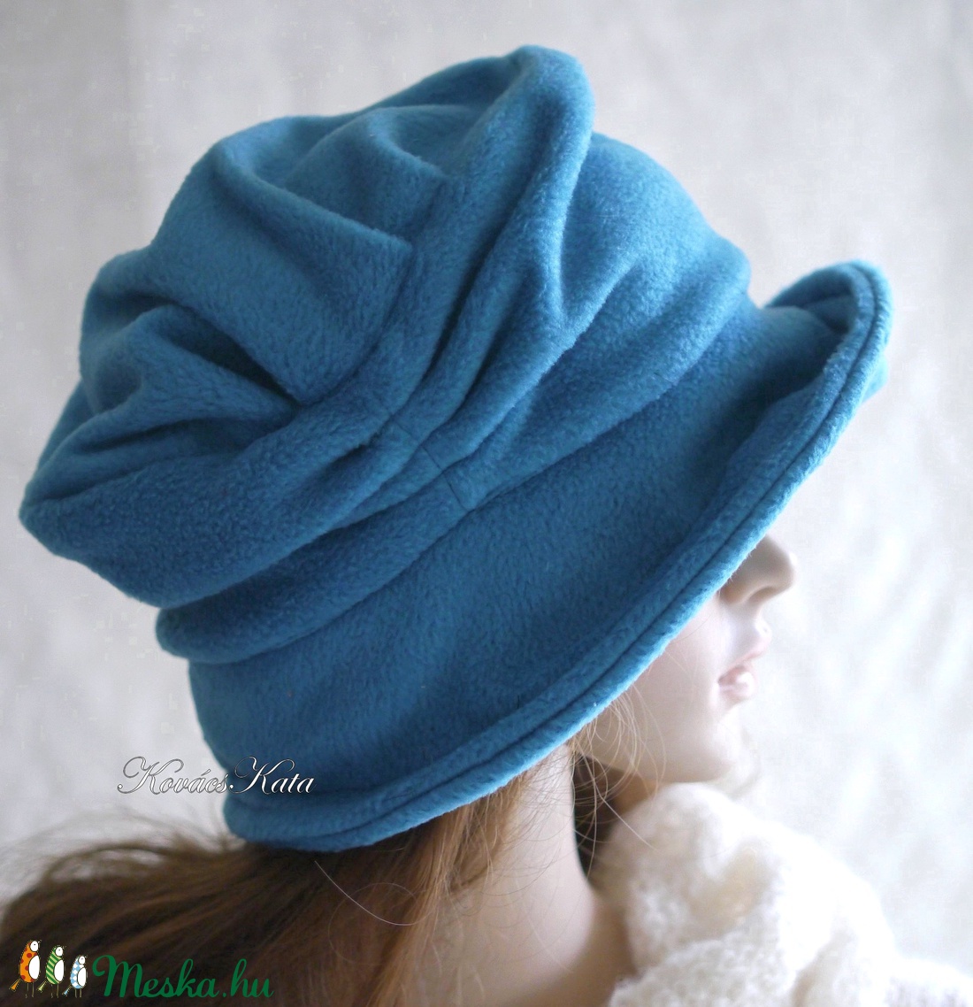 ERNA cloche - polár flapper kalap / türkiz - ruha & divat - sál, sapka, kendő - kalap - Meska.hu ERNA cloche - polár flapper kalap / türkiz - ruha & divat - sál, sapka, kendő - kalap - Meska.hu