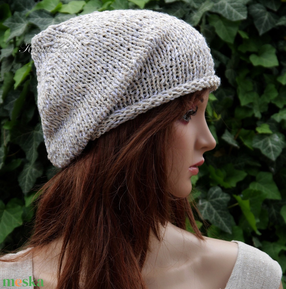 BEANIE/homok - trendi kézzel kötött sapka - ruha & divat - sál, sapka, kendő - sapka - Meska.hu BEANIE/homok - trendi kézzel kötött sapka - ruha & divat - sál, sapka, kendő - sapka - Meska.hu