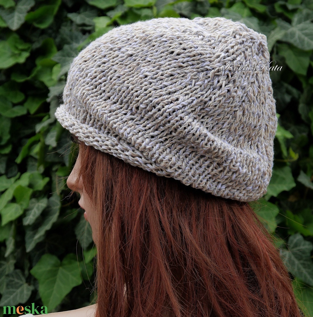 BEANIE/homok - trendi kézzel kötött sapka - ruha & divat - sál, sapka, kendő - sapka - Meska.hu BEANIE/homok - trendi kézzel kötött sapka - ruha & divat - sál, sapka, kendő - sapka - Meska.hu