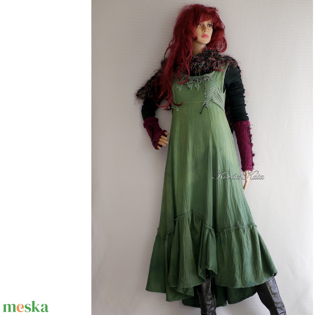 FIONNA ruha - romantikus artsy design hosszú-ruha - ruha & divat - női ruha - ruha - Meska.hu FIONNA ruha - romantikus artsy design hosszú-ruha - ruha & divat - női ruha - ruha - Meska.hu