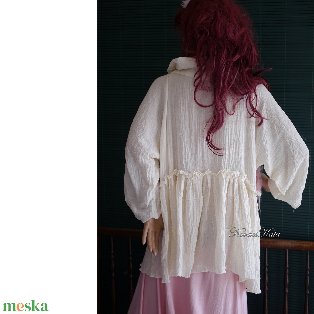 THALIA - lagenlook géz blúz / natúr - ruha & divat - női ruha - blúz - Meska.hu THALIA - lagenlook géz blúz / natúr - ruha & divat - női ruha - blúz - Meska.hu