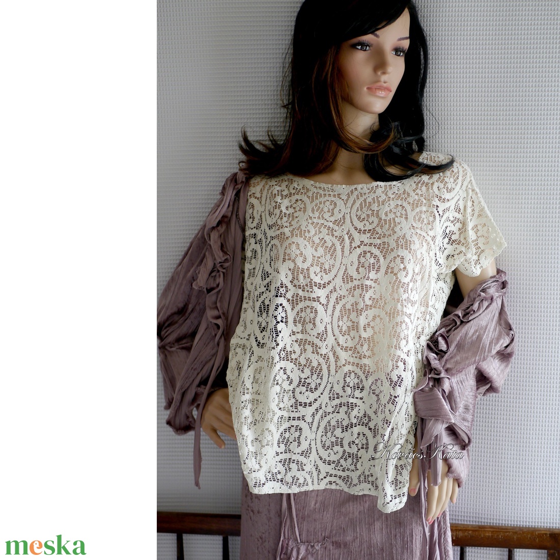 BAROKKMINTÁS VINTAGE KLÖPLI-CSIPKEBLÚZ - ruha & divat - női ruha - blúz - Meska.hu BAROKKMINTÁS VINTAGE KLÖPLI-CSIPKEBLÚZ - ruha & divat - női ruha - blúz - Meska.hu