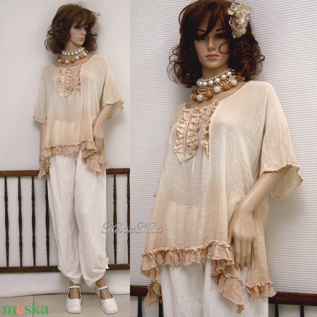 ESZTI - lagenlook tunika ombre - ruha & divat - női ruha - tunika - Meska.hu ESZTI - lagenlook tunika ombre - ruha & divat - női ruha - tunika - Meska.hu