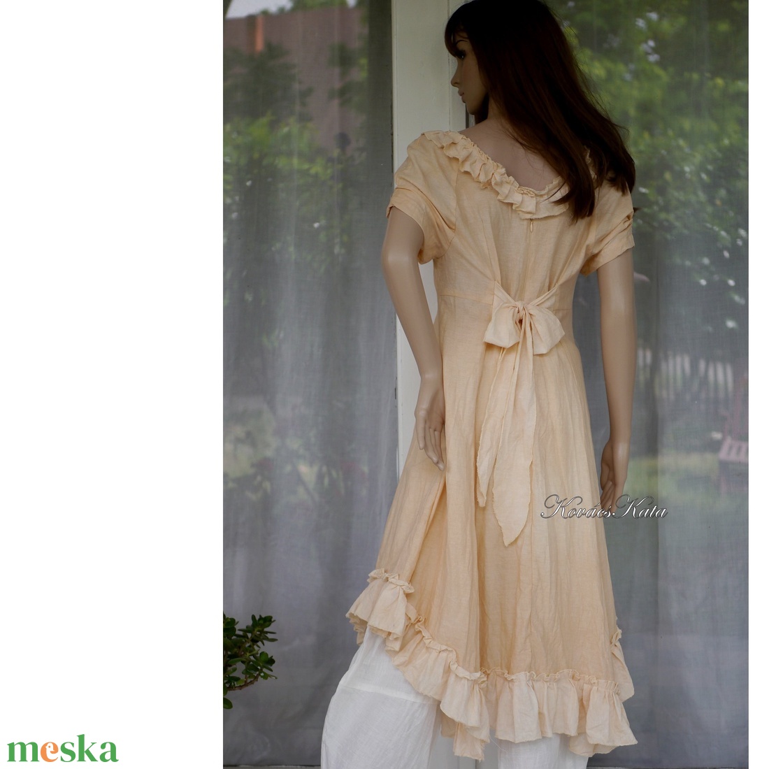 EMMY-PEACH - shabby chic design-ruha - ruha & divat - női ruha - ruha - Meska.hu EMMY-PEACH - shabby chic design-ruha - ruha & divat - női ruha - ruha - Meska.hu