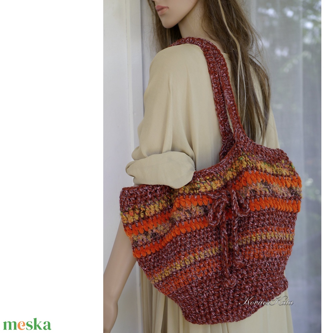 HEXE-BAG / ősz - horgolt kosár táska - táska & tok - kézitáska & válltáska - válltáska - Meska.hu HEXE-BAG / ősz - horgolt kosár táska - táska & tok - kézitáska & válltáska - válltáska - Meska.hu