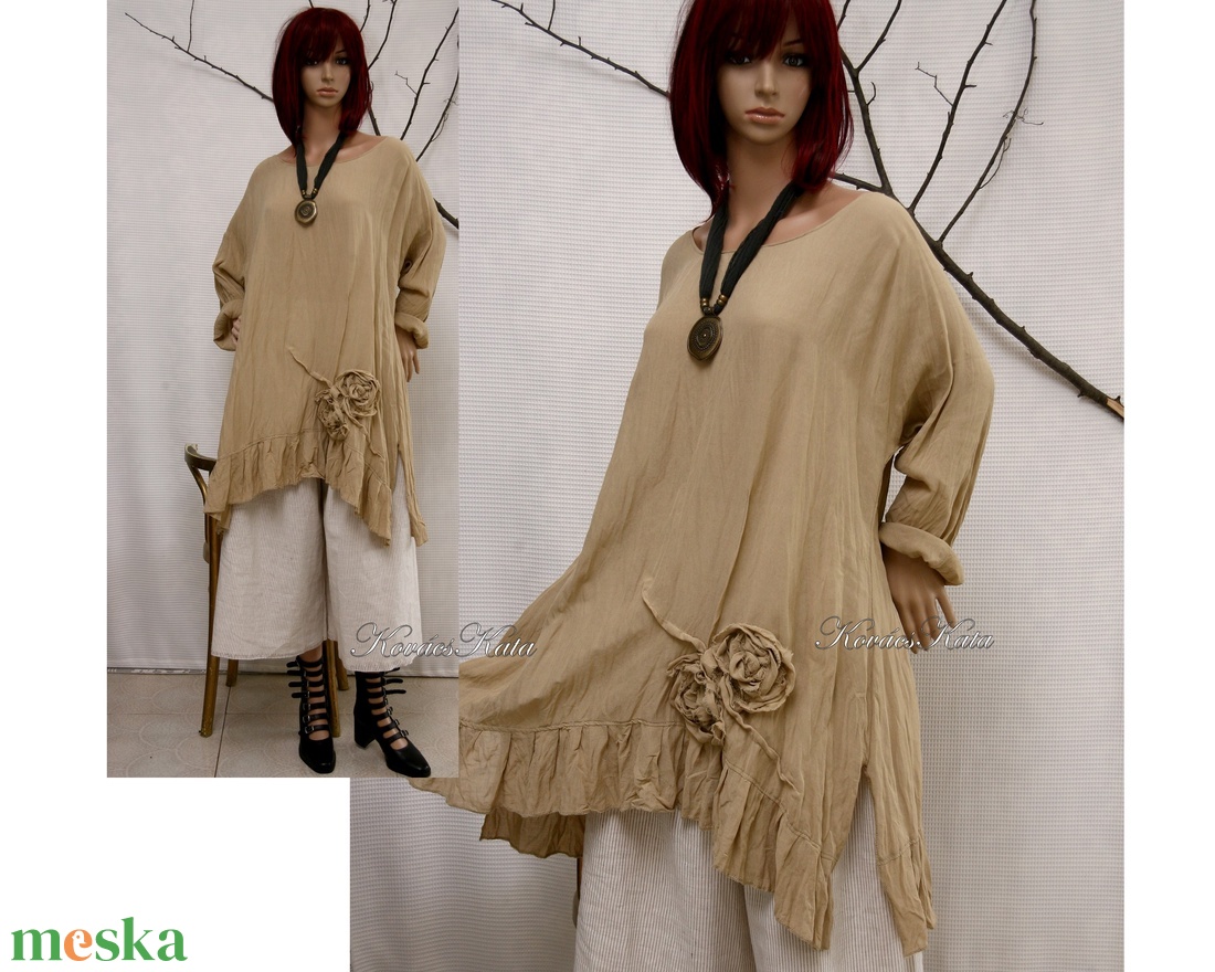CAMILE - lagenlook tunikaruha - ruha & divat - női ruha - ruha - Meska.hu CAMILE - lagenlook tunikaruha - ruha & divat - női ruha - ruha - Meska.hu